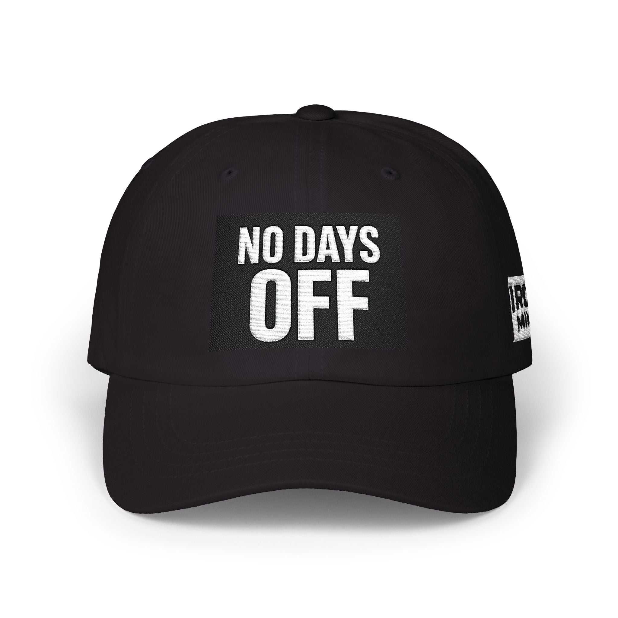 NO DAYS OFF Hat - Gym Motivation Cap