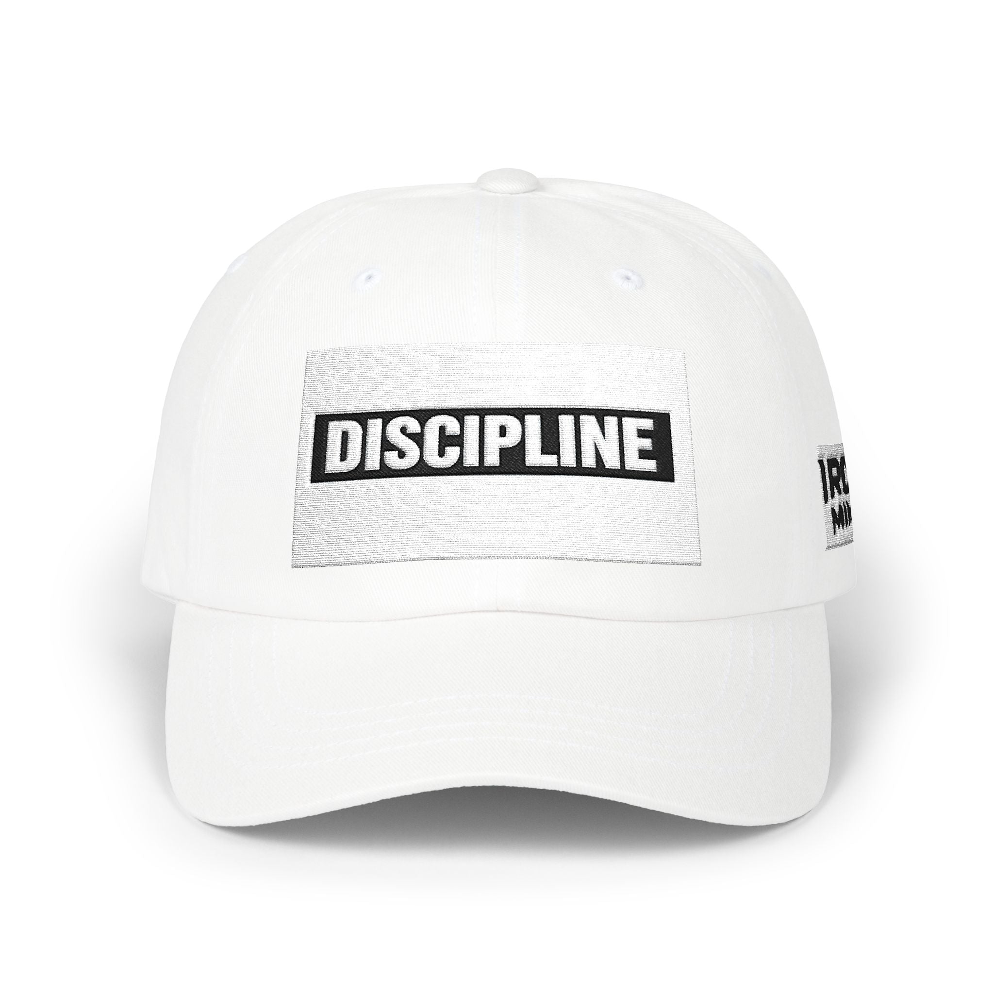 Discipline Hat - Motivational Gym Cap - Fitness Lifestyle Hat - No Excuses Mindset