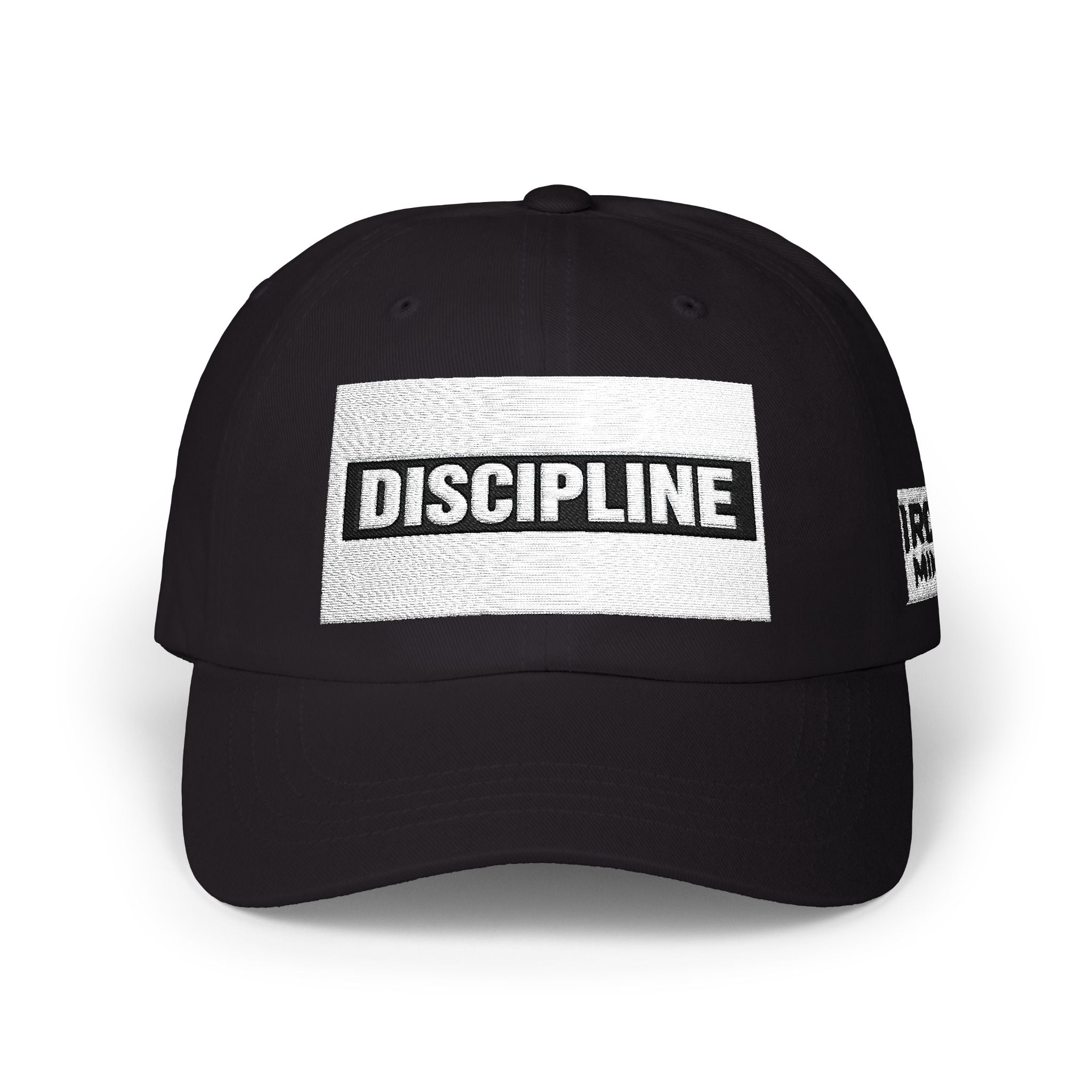 Discipline Hat - Motivational Gym Cap - Fitness Lifestyle Hat - No Excuses Mindset