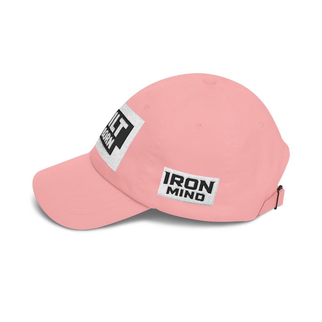 Built Not Born Hat - Motivational Gym Cap - Fitness Mindset Hat - Hard Work Lifestyle